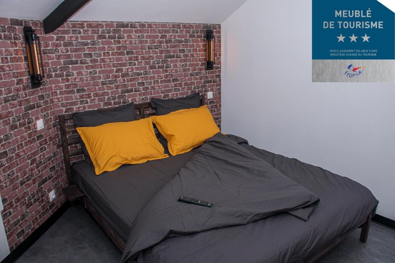 Meuble De Tourisme 3 Etoiles Loft Industriel A Fismesヴィラ エクステリア 写真